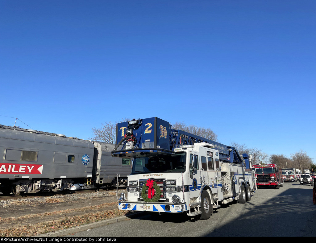 Susie Q TFT Train and fire trucks